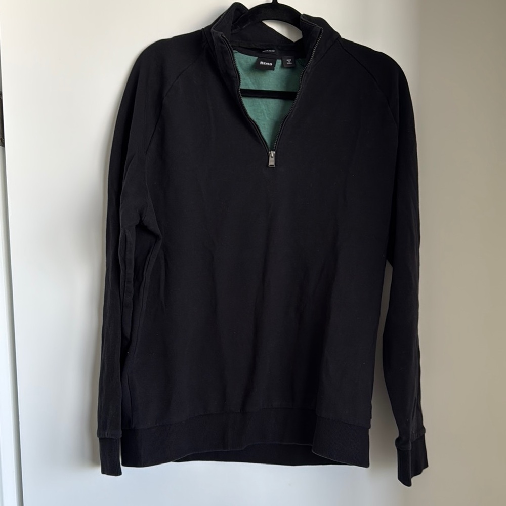 Boss quarter zips